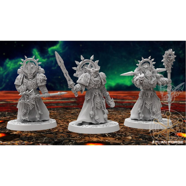 Games Workshop Warhammer 40,000 Chaos Space Marines Sorcerer - One Size - Black - Plastic - Model 43-69