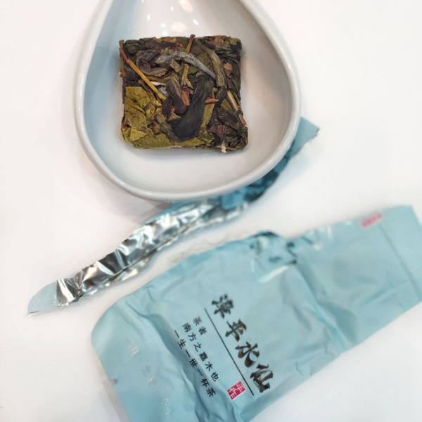 Китайский чай Улун "Шуй Сянь" Настоящий Крупнолистовой чай, 5 пакетиков ...