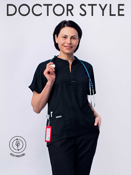 Медицинская блуза DOCTOR STYLE женская "Дао" - купить с доставкой по ...