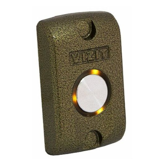 Кнопка выхода металлическая антивандальная накладная VIZIT EXIT 500 ...