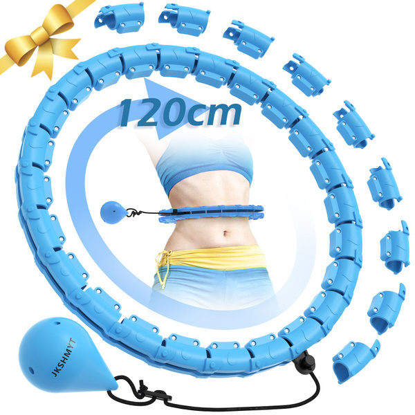 JKSHMYT Регулируемый массажный фитнеса хулахуп для похудения(hula hoop ...