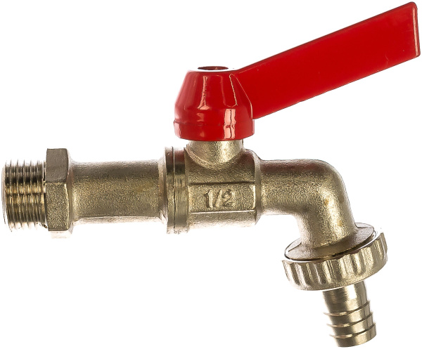 Водоразборный шаровой кран 1/2" Valtec VT.051.N.04 39128 - купить по ...