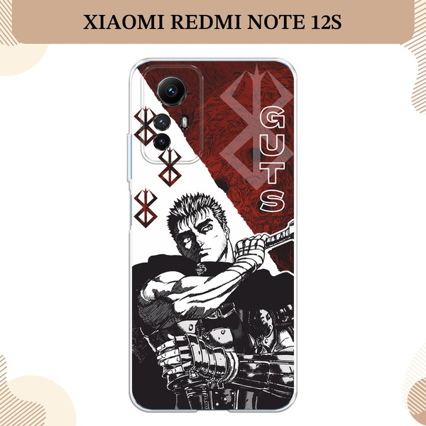 Силиконовый чехол на Xiaomi Redmi Note 12S / Сяоми Редми Нот 12S аниме ...