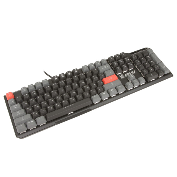 Механическая клавиатура MSI Vigor GK41 Dusk LR, Black, USB купить по ...