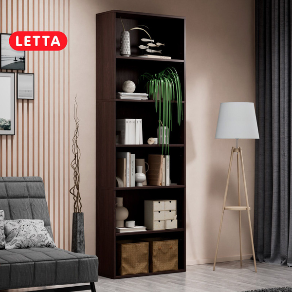 Стеллаж Стеллаж_L80317945_Letta_Белый, 60х24х180 см, LETTA - купить по ...