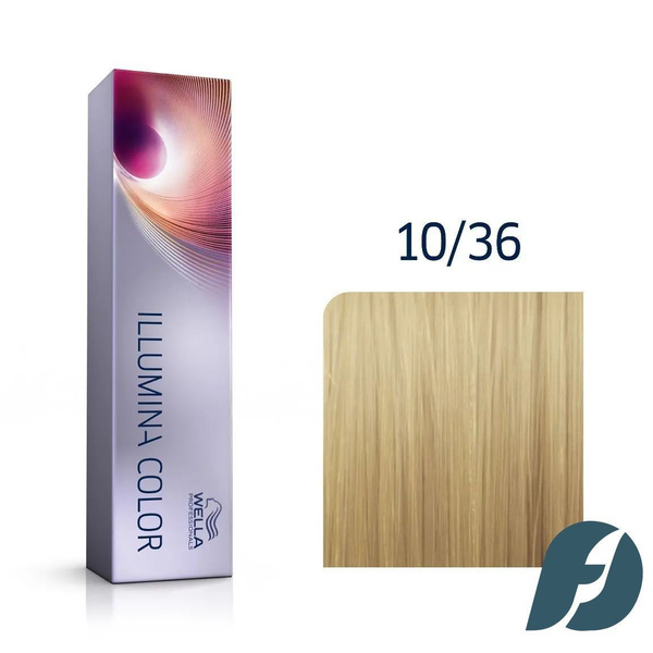 Wella Professionals Illumina Color 10/36 Крем-краска для волос - Яркий ...