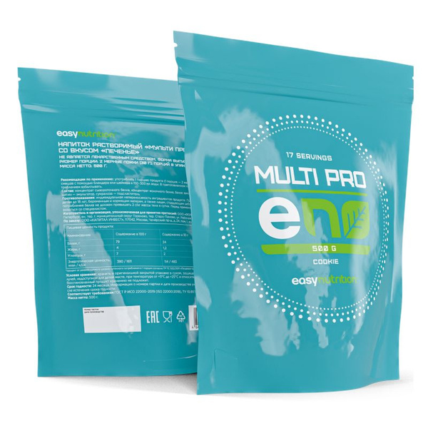 Протеин Easy Nutrition Whey PRO, 500 г, вкус: печенье купить на OZON по ...
