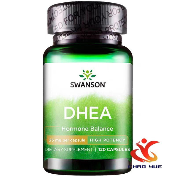 Swanson ДГЭА, DHEA, Hormone Balance, высокая эффективность, 25 мг, 120 ...