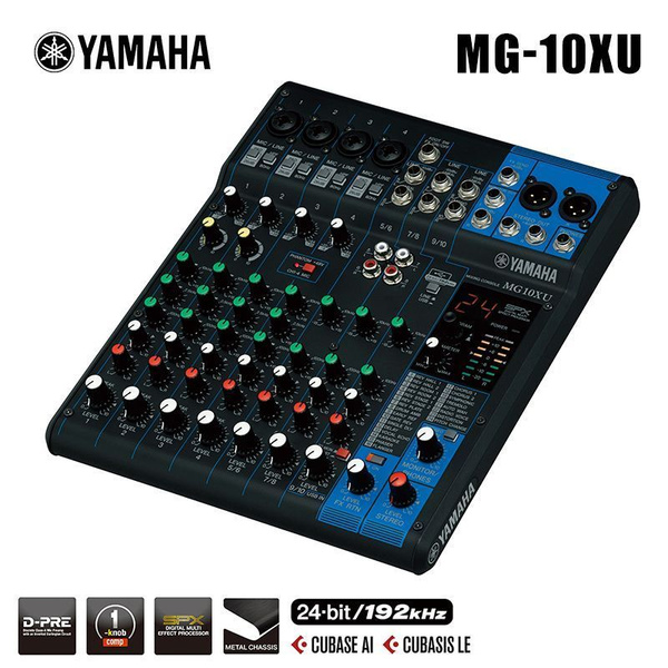 Микшерный пульт Yamaha MG10XU - купить с доставкой по выгодным ценам в ...