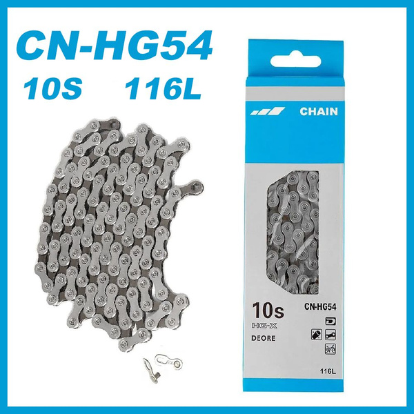 цепь для велосипеда CN-HG54, 10-скоростная Цепь Для Горного Велосипеда ...