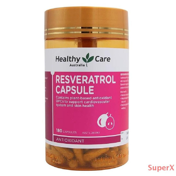 Healthy Care Resveratrol Ресвератрол 180 капсул - купить с доставкой по ...