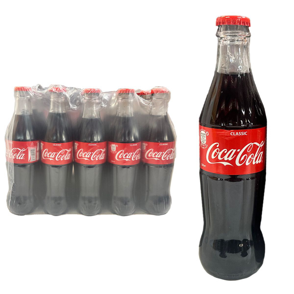 Газированный напиток Coca-Cola Classic (Кока кола классик) 330мл. 15 ...