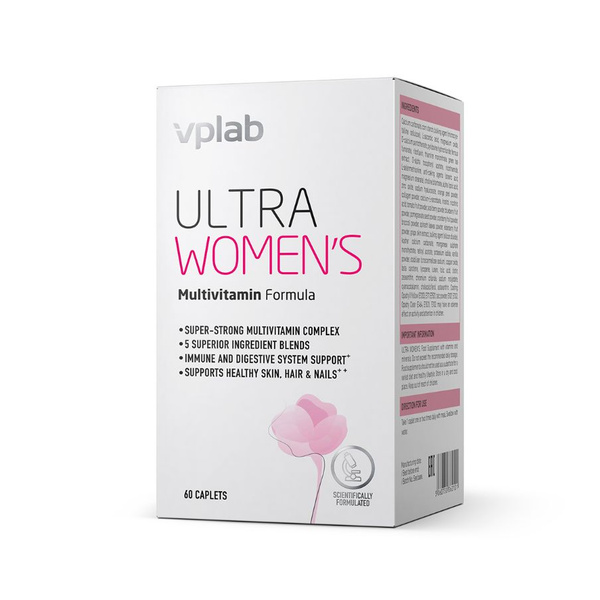 VPLab Ultra Women's мультивитаминная формула 60 капсул, ВПЛаб Ультра ...