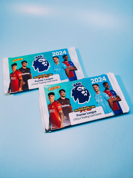 5 пакетиков карточки panini АПЛ 2023-2024 - купить с доставкой по ...