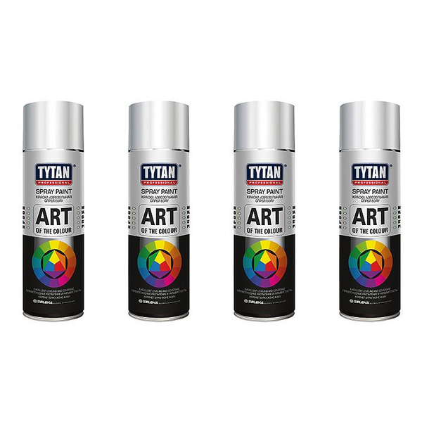 Краска аэрозольная Tytan Professional Art Of The Colour белая глянцевая ...