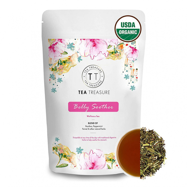 Чай Ройбуш для пищеварения (100 г), Belly Soother Wellness Tea, Tea ...