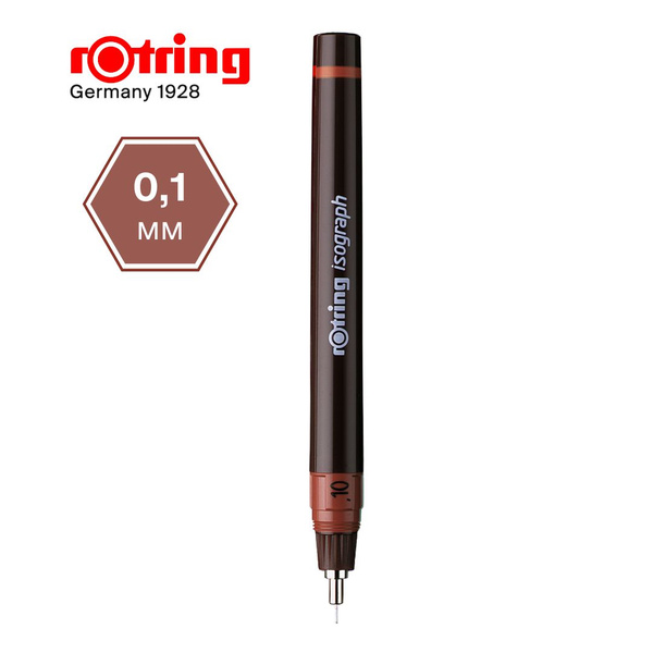 Изограф Rotring 0,1 мм, для точного технического рисования - купить с ...