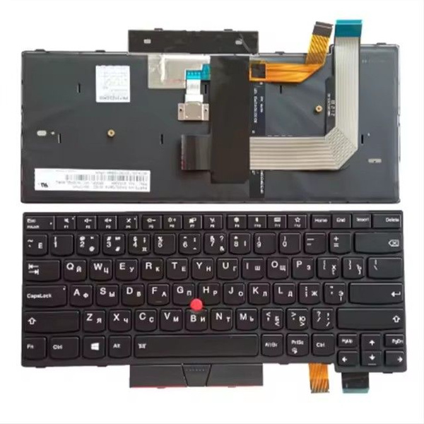 Клавиатура для Lenovo Thinkpad T470 T480 A475 A485 With Backlit с ...