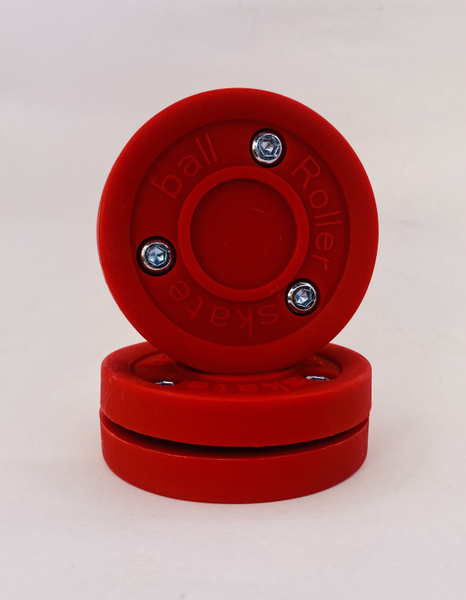 Шайба Green Biscuit Roller Skate ball для дриблинга для хоккея красная ...