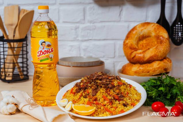 Масло хлопковое растительное рафинированное для жарки плова и фритюра ...