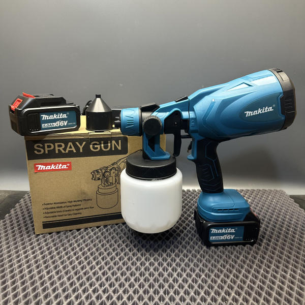 Краскопульт аккумуляторный Makita 36 Вт 800мл - купить с доставкой по ...