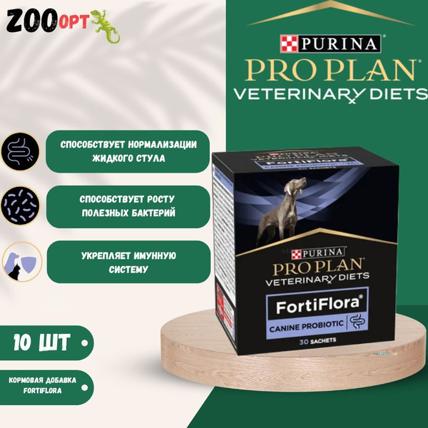 Пищевая добавка для собак PRO PLAN VETERINARY DIETS FortiFlora для ...