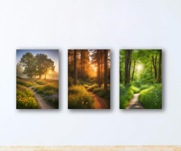 три временных периода на одной картине