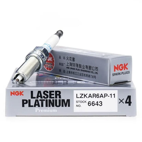 Платиновые свечи зажигания NGK совместимы с Nissan Sylphy, Qashqai ...