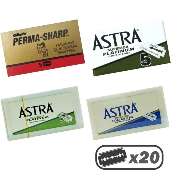 Бритвенные лезвия, P.sharp, Astra Superior, ностальгические лезвия в ...