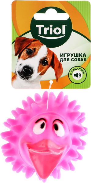 Игрушка для собак TRIOL Мяч-утка винил, 85мм купить на OZON по низкой ...
