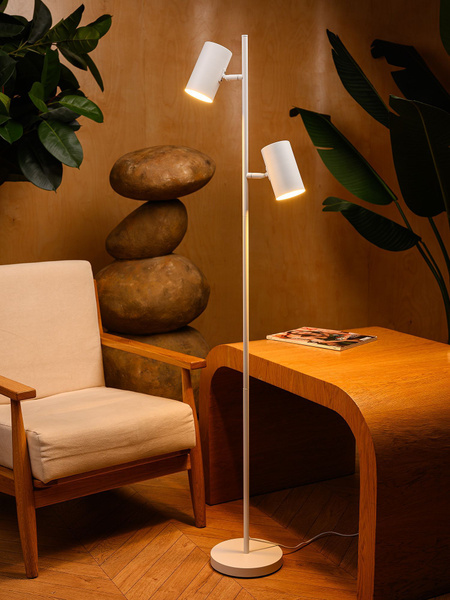 Светильник напольный с двумя плафонами, ARTSTYLE, HT-756x2W, под лампы ...