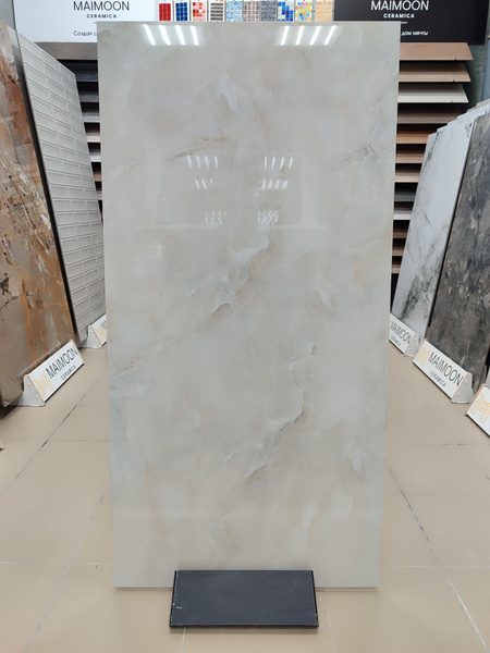 Индийский керамогранит под бежевый оникс Onix Beige 60x120 купить на ...