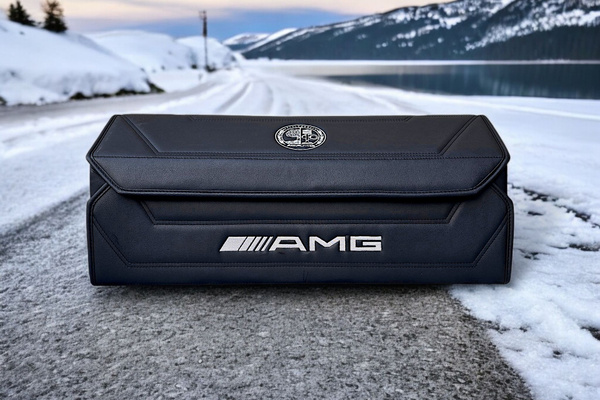 Органайзер в багажник AMG Affalterbach / Авто-бокс черный / 70*30*30 ...