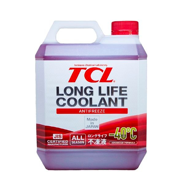 Антифриз TCL LLC -40 красный 4L купить на OZON по низкой цене (1841442673)