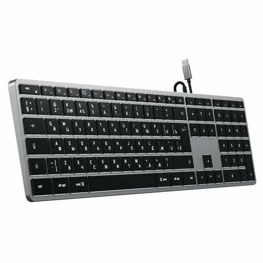 Satechi Slim W3 USB-C Wired Keyboard-DE
