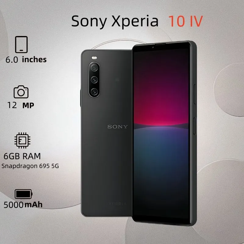 SonyСмартфонXperia10IVCN6/128ГБ,черный