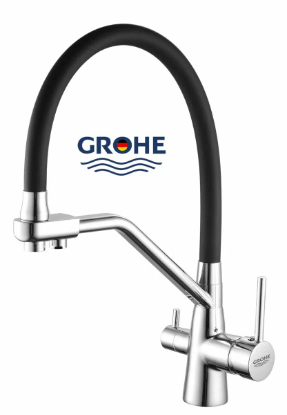 GROHE Смеситель для кухни с фильтром и смеситель для питьевой воды с ...