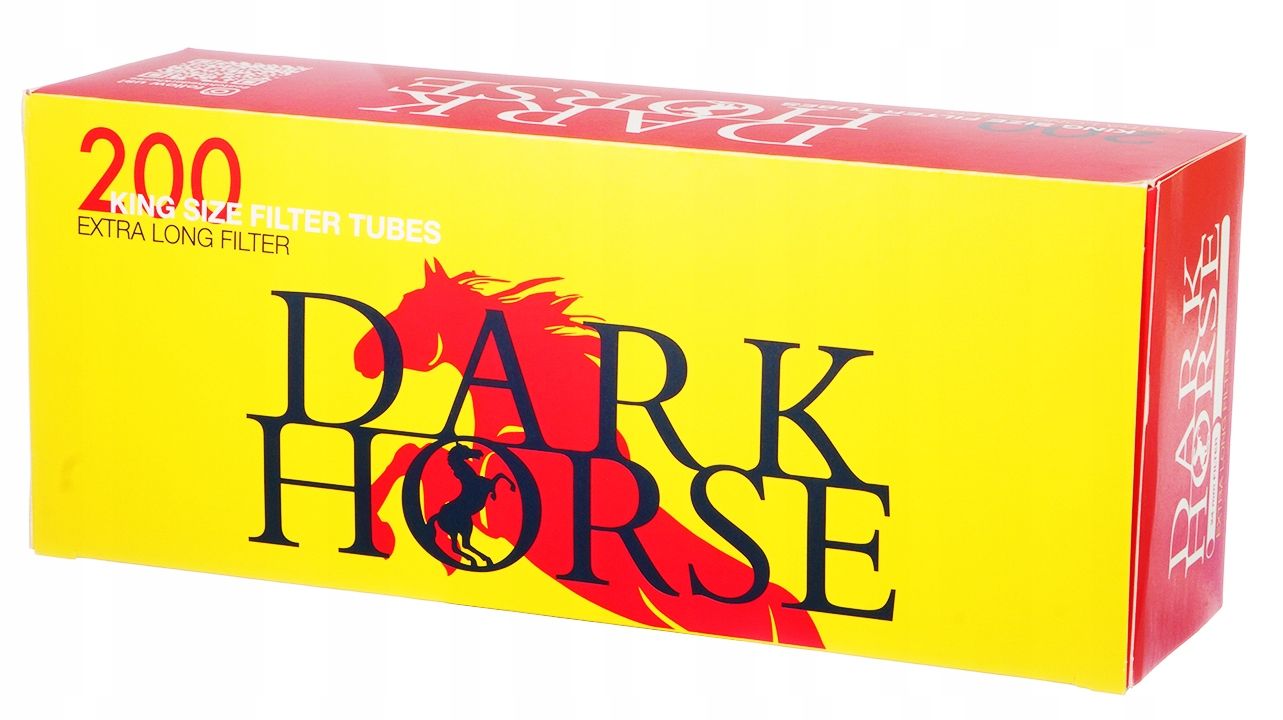 Сигареты dark horse. Гильзы сигаретные Dark Horse 200. Дарк Хорс гильзы сигаретные. Гильзы сигаретные Darkhorse Slim long*100. Гильзы дарк Хорс Экстра Лонг.