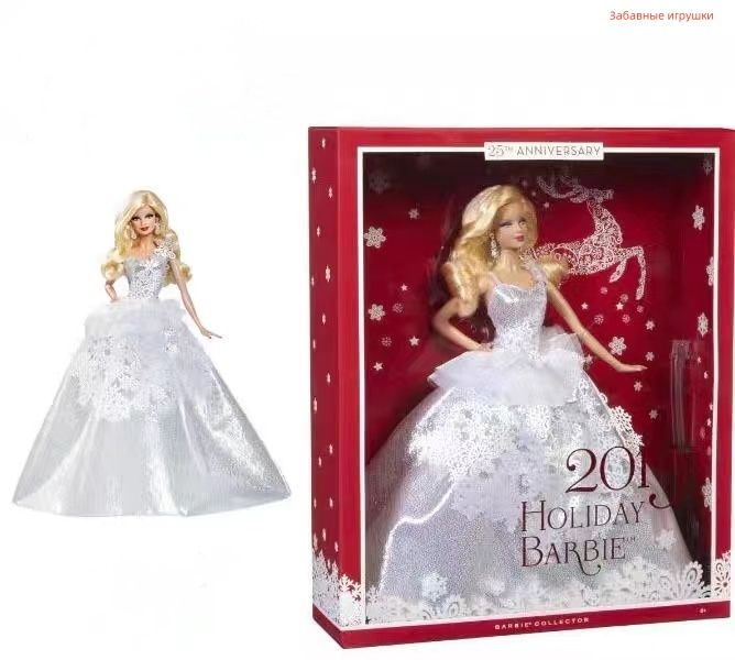 Куклы Barbie/2013 Holiday Barbie/Подарок для девушки/30cm