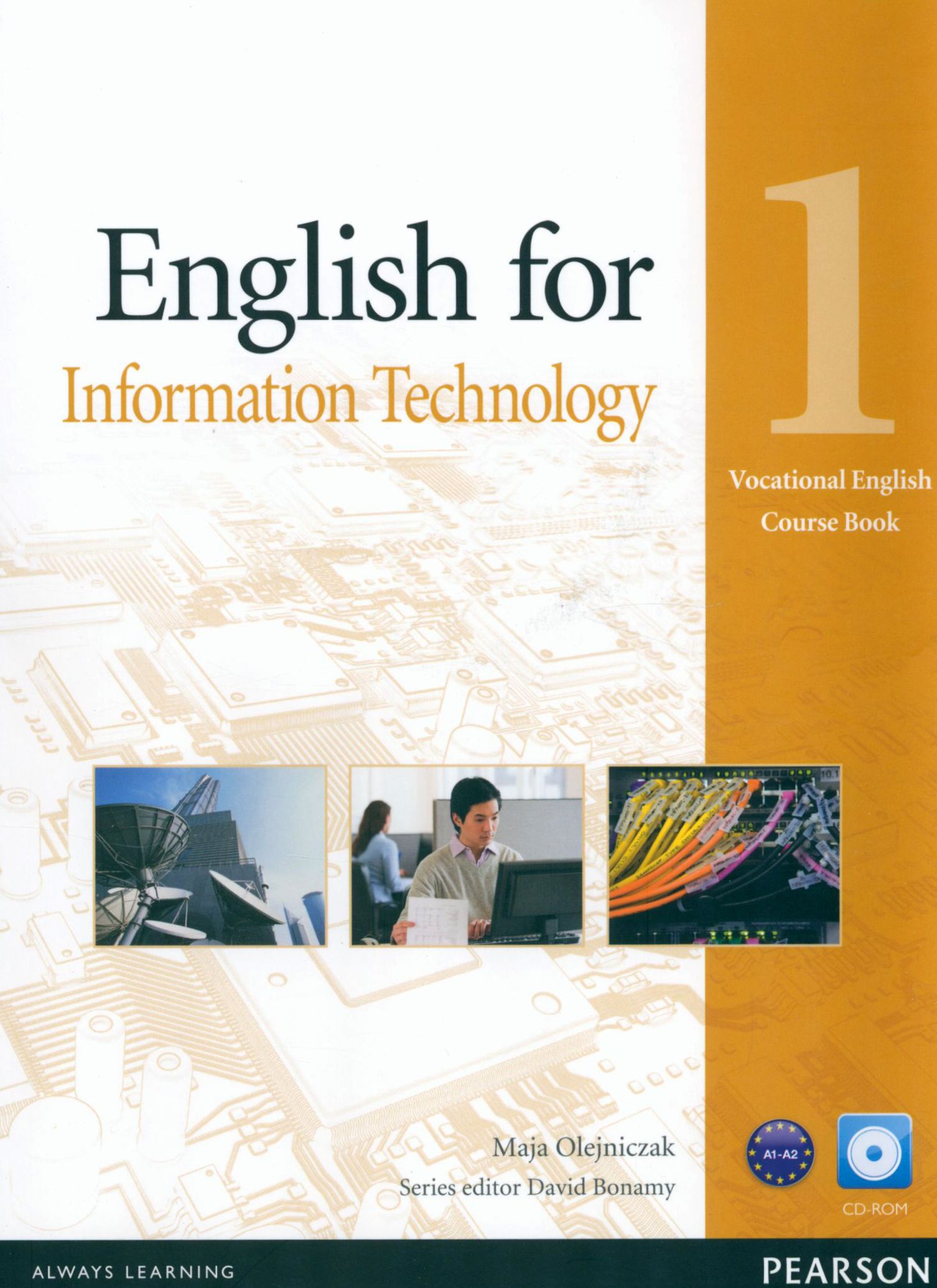 English for Information Technology. Level 1. Coursebook + CD-ROM / Учебник  - купить с доставкой по выгодным ценам в интернет-магазине OZON (1319143828)