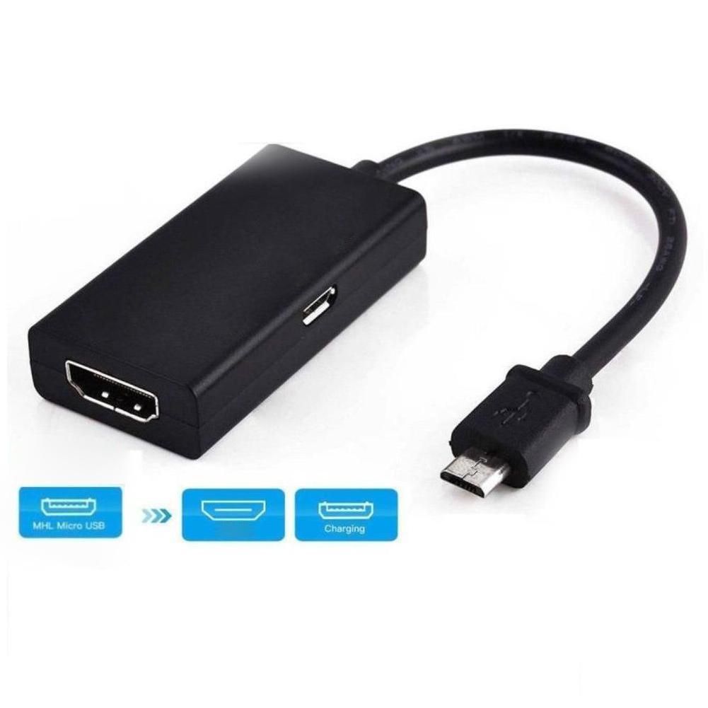 Видеоадаптер MHL совместимый с USB-HDMI - купить с доставкой по выгодным  ценам в интернет-магазине OZON (1415752826)