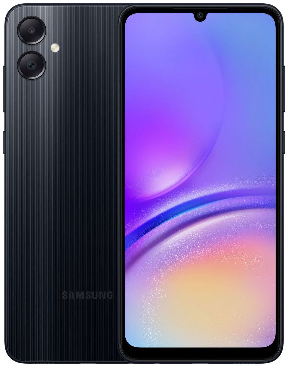 Смартфон Samsung Galaxy A05 SM-A055F 128Gb 4Gb черный - купить по выгодной  цене в интернет-магазине OZON (1415935399)