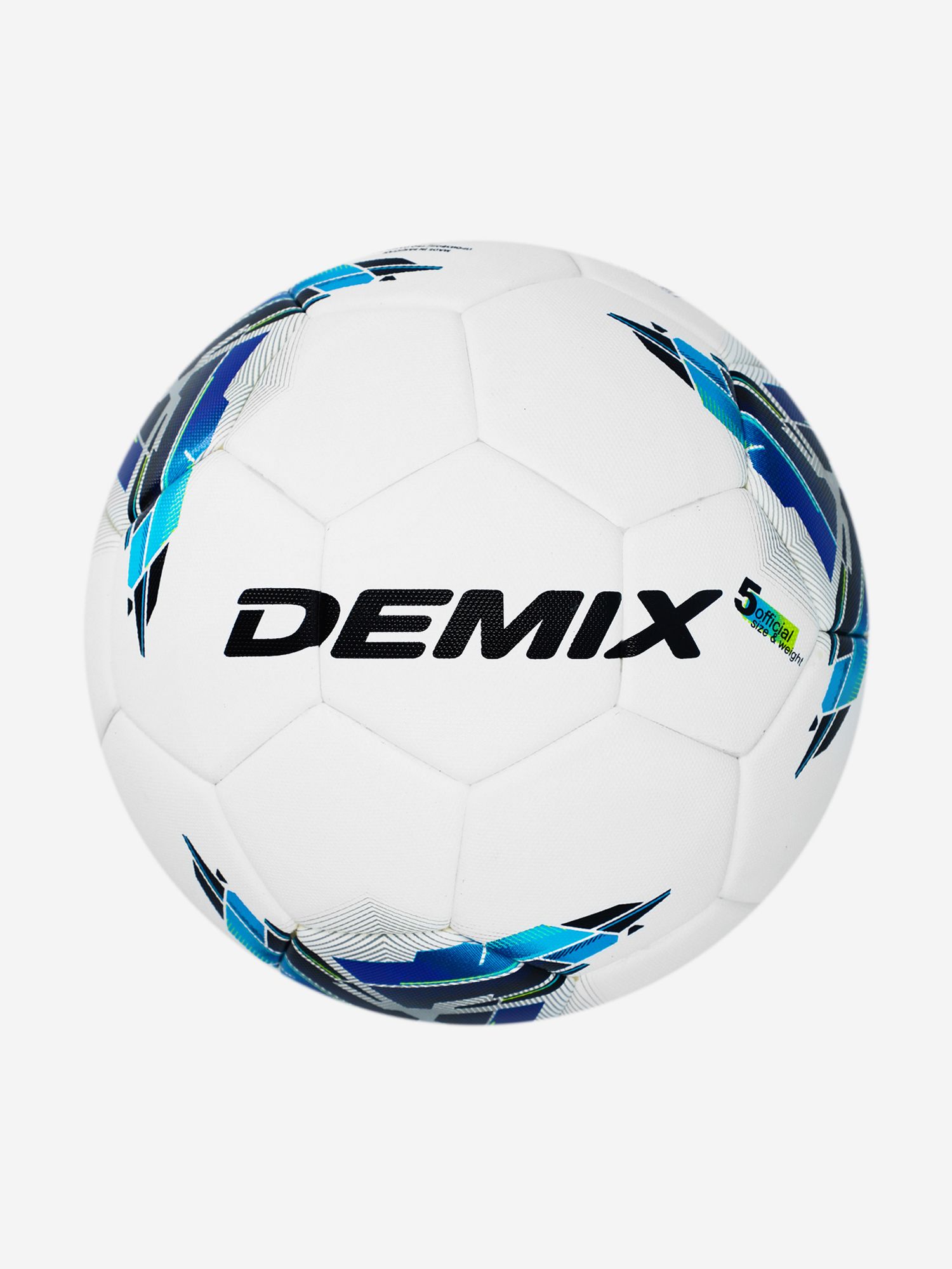 Футбольный мяч Demix DF 90 FIFA quality PRO, 5 размер, белый купить по  выгодной цене в интернет-магазине OZON (531592437)