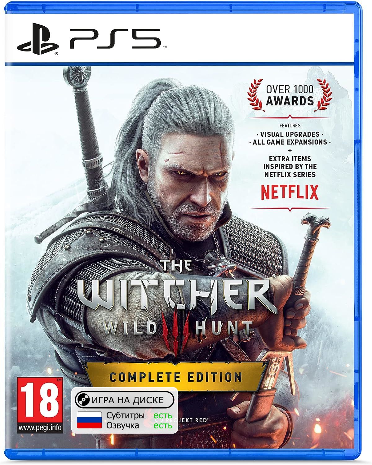 Игра The Witcher 3: Wild Hunt (Ведьмак 3) Complete Edition PS5 (PlayStation  5, Русская версия) купить по низкой цене с доставкой в интернет-магазине  OZON (1420299817)