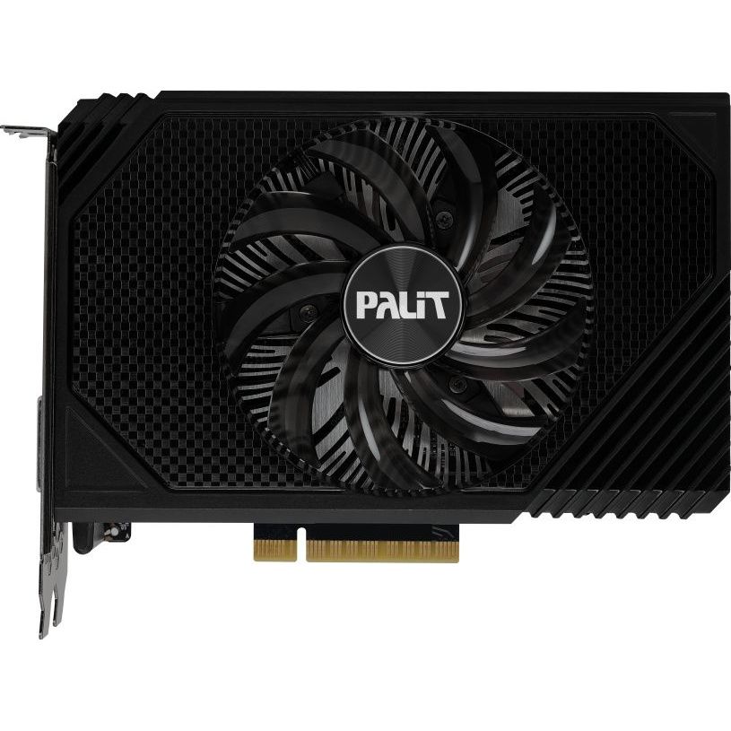 Palit Видеокарта GeForce RTX 3050 RTX3050 STORMX 8 ГБ (NE63050018P1-1070F)