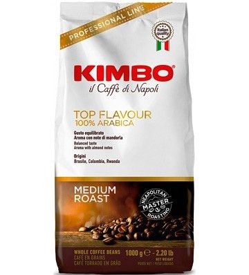 KimboTopFlavour100%арабикакофевзернах1кгпакет