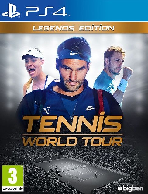 Игра Tennis World Tour: Legends Edition (PlayStation 4, Русские субтитры)