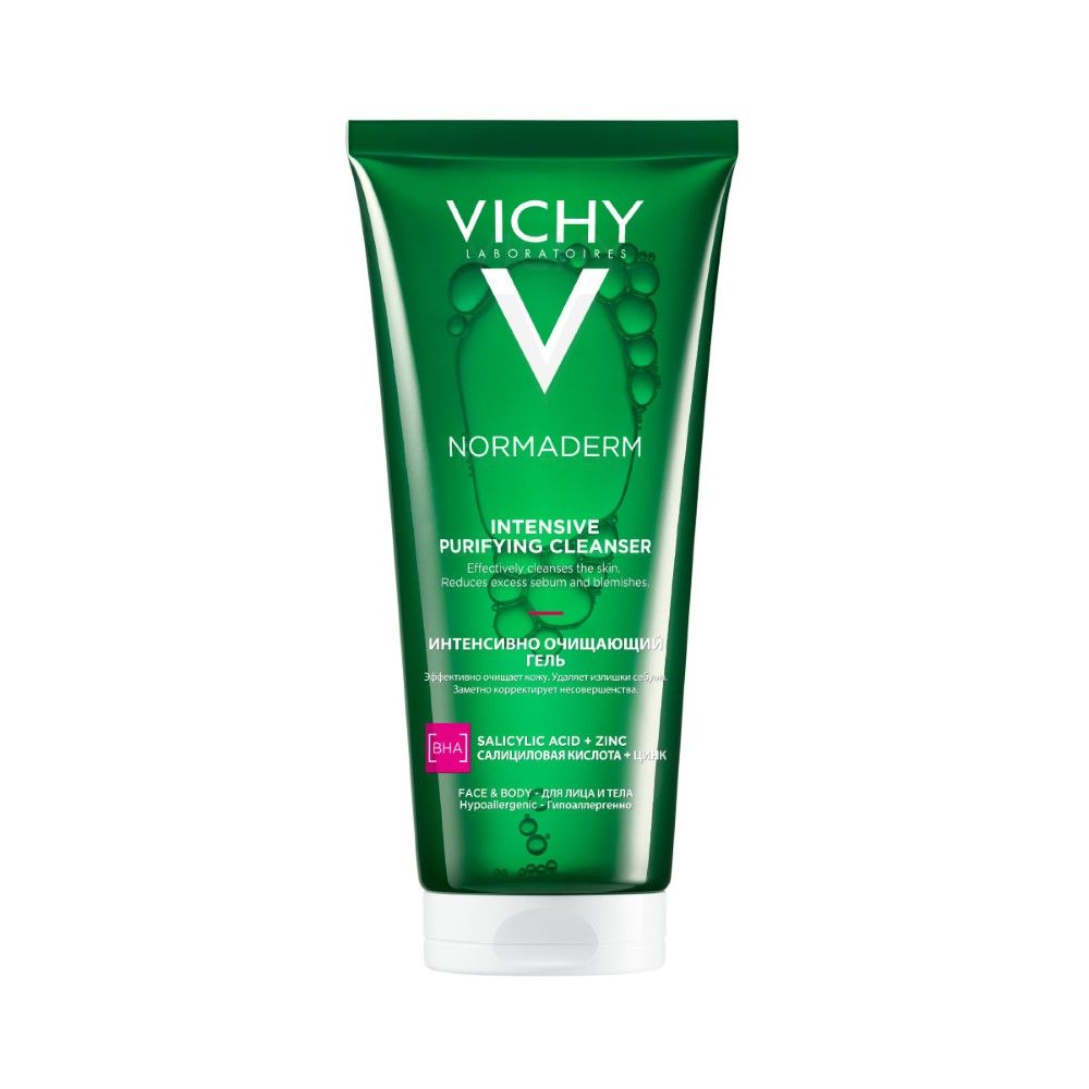 Vichy Normaderm Phytosolution Очищающий гель для умывания 200 мл