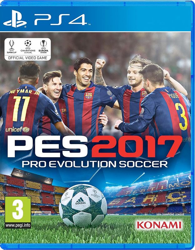 Игра PES 2017: Pro Evolution Soccer для PS4