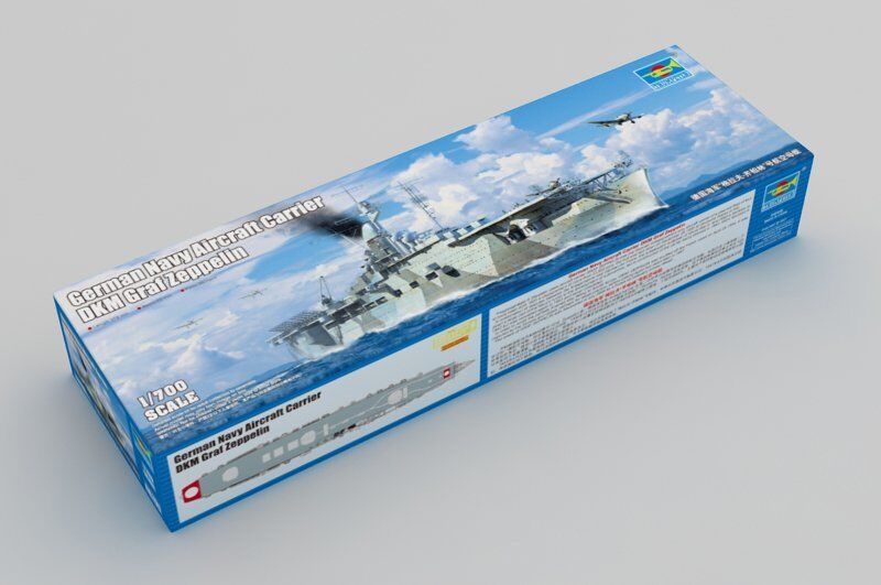 Trumpeter 1/700 06709 Авианосец ВМС Германии DKM Graf Zeppelin Корабль